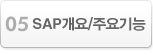 5 SAP개요,주요기능