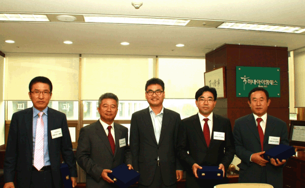 ㈜엠씨에스텍, 하나아이앤에스의 우수협력사로 선정